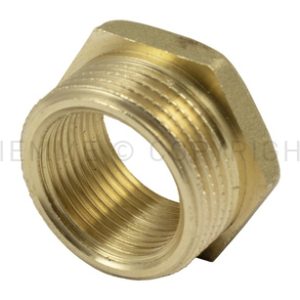 Tiemme bussning 1″x1/2″ mässing