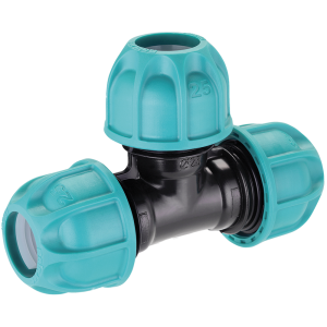 Claber plastkoppling T 25 mm