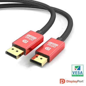 CERTIFIED CABLES 2m VESA Certified Displayport 2.1 kabel DP40 UHBR10 40Gbps 8K60H 4K144Hz