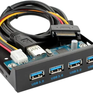 3,5" Floppy frontpanel 4xUSB3.0 5Gbps 20pin kontakt