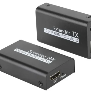 HDMI Cat6 förlängning 60m 1080P 60Hz HD EDID funktion HDMI Extension Plug & Play